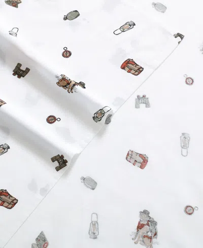 Eddie Bauer Printed 100% Cotton Percale 3-pc. Sheet Set, Twin