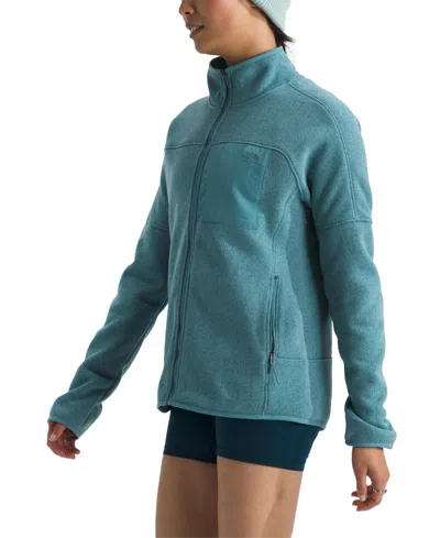 The North Face Women's Front Range Fleece Jacket In Blue