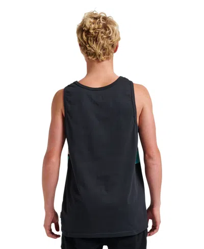 Quiksilver Men's Original Stripe Tank Top In Black