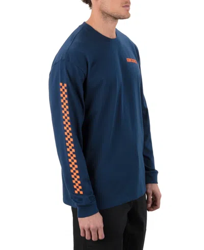 Hurley Men's Dept Long Sleeve T-shirt In Blue