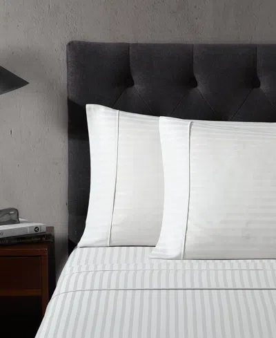 Vera Wang Dobby Stripe 290-thread Count Cotton 4-pc. Sheet Set, King