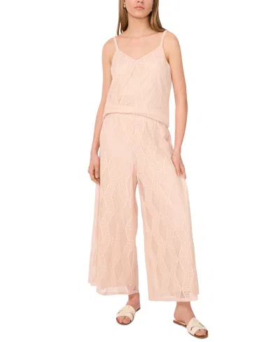 Sam & Jess Women's Pull-on Wide-leg Lace Pants