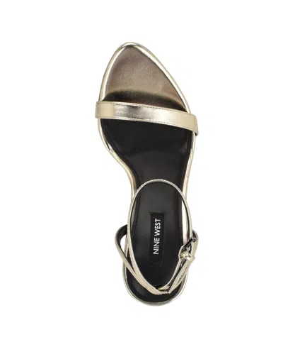Nine West Women's Reina Ankle Strap Stiletto Sandals