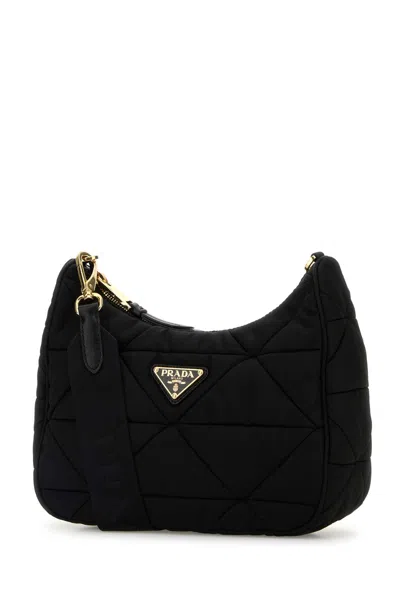 Prada Black Re-nylon Shoulder Bag