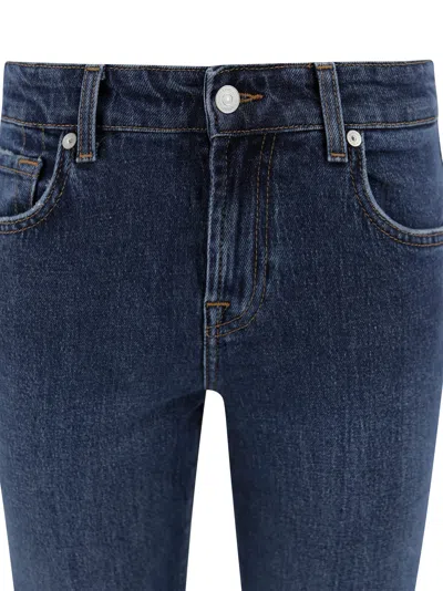 7 For All Mankind Calie Straight Radar Jeans