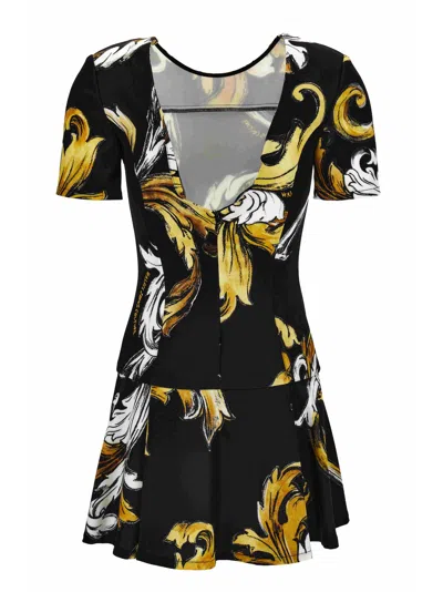 Versace Jeans Couture Dress In Multi