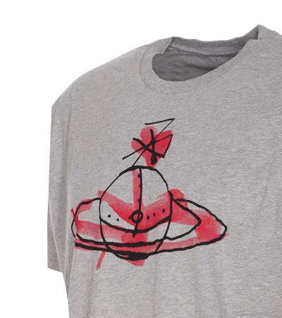 Vivienne Westwood Camiseta - Gris In Gray