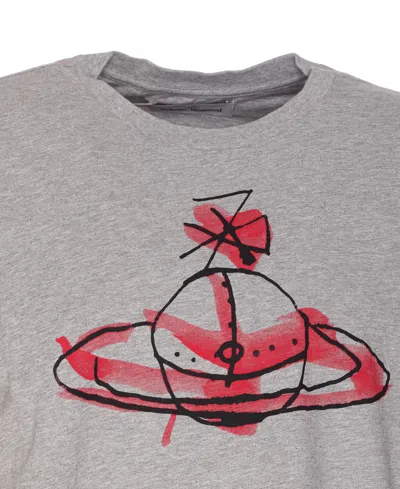Vivienne Westwood Camiseta - Gris In Gray