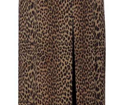 Zadig & Voltaire Ramelil Soft Leopard Print Dress In Animal Print