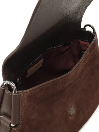 Coccinelle Suede Leather Shoulder Bag