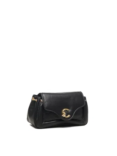 Coccinelle C-me Fluffy Chain Linked Shoulder Bag