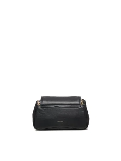 Coccinelle C-me Fluffy Chain Linked Shoulder Bag