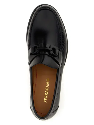 Ferragamo Gancini Ornament Loafers