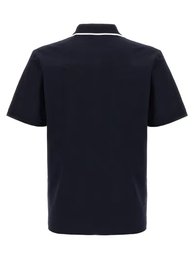 Ferragamo Zip Collar Polo Shirt