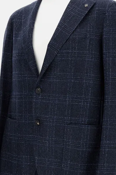 Tagliatore Montecarlo Jacket In Blue