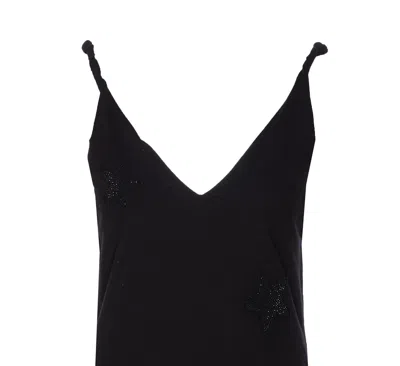 Zadig & Voltaire Stella Bc Patch Strass Dress In Black