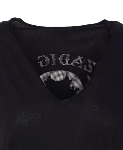 Zadig & Voltaire Story Fishnet Skull T-shirt