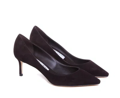 Jimmy Choo Romy 85 Suede Pumps