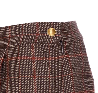 Chloé Mini Check Skirt