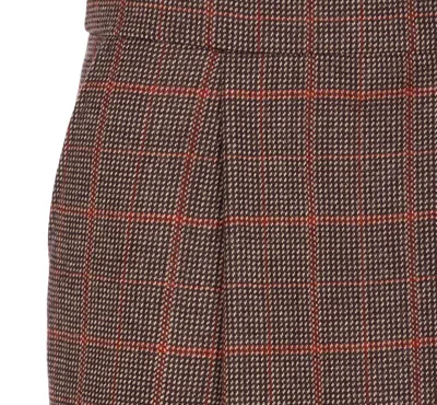 Chloé Mini Check Skirt