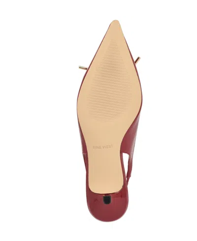 Nine West Women's Anora Lace-up Slingback Pumps