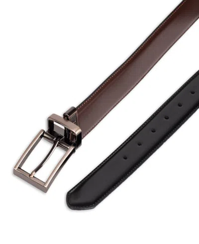 Kenneth Cole Reaction Men's 2-in-1 Reversible Feather Edge Dress Belt