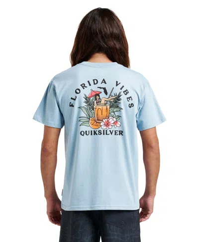 Quiksilver Men's California Vibes T-shirt In Blue