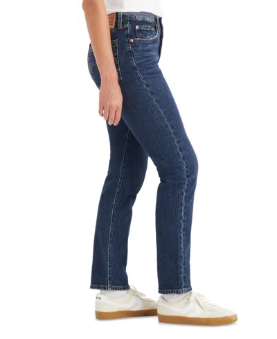 Levi's 314 Shaping Slimming Straight Leg Mid Rise Jeans