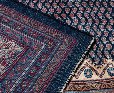 Bashian One Of A Kind Mir Sarouk 622200 9'1''x12' Area Rug