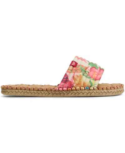 Roxy Women's Shoresoft Sld Round Toe Flat Sandals In Multi