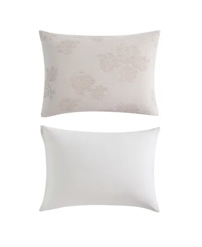 Vera Wang Roses Cotton Jacquard 3-pc. Comforter Set, Queen