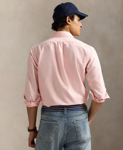 Polo Ralph Lauren Custom Fit Shirt In Pink