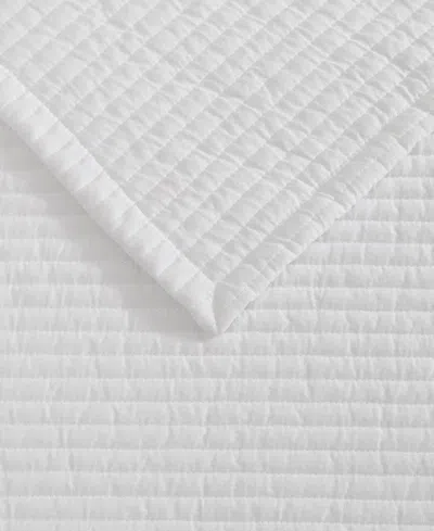 Vera Wang Cotton Voile Solid 3-pc. Quilt Set, Queen