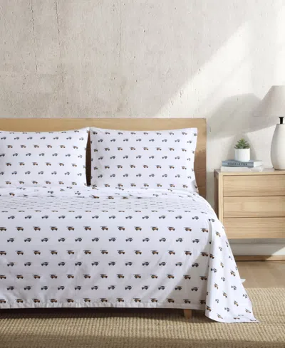 Eddie Bauer Printed 100% Cotton Percale 3-pc. Sheet Set, Twin