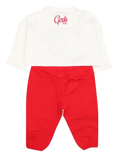 Gcds Cherry-embellished Tracksuit In Multi