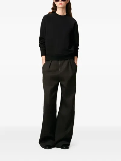 Ami Alexandre Mattiussi Ami De Coeur Sweatshirt In Black