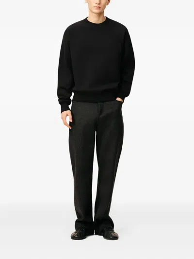 Ami Alexandre Mattiussi Ami De Coeur Sweatshirt In Black