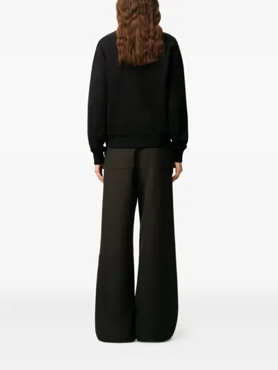 Ami Alexandre Mattiussi Ami De Coeur Sweatshirt In Black