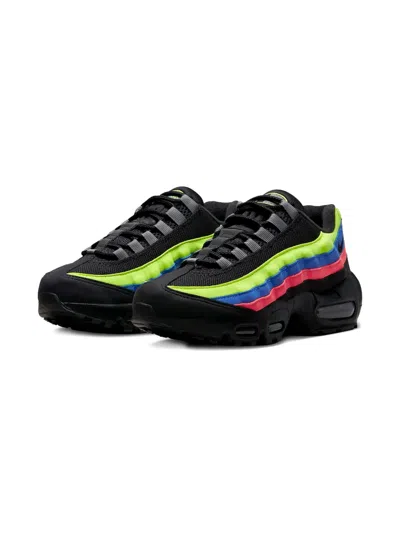 Nike Air Max 95 "black" Sneakers In Black