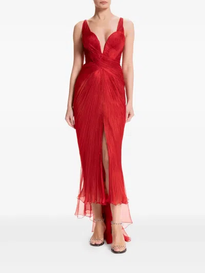 Maria Lucia Hohan Corinna Dress In Red