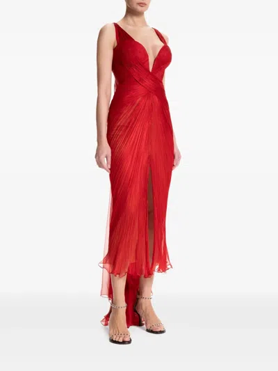 Maria Lucia Hohan Corinna Dress In Red