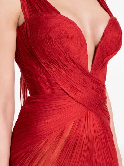 Maria Lucia Hohan Corinna Dress In Red