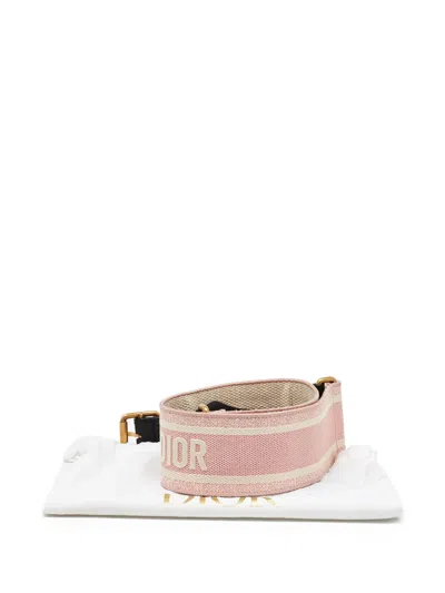 Pre-owned Dior Logo Belt