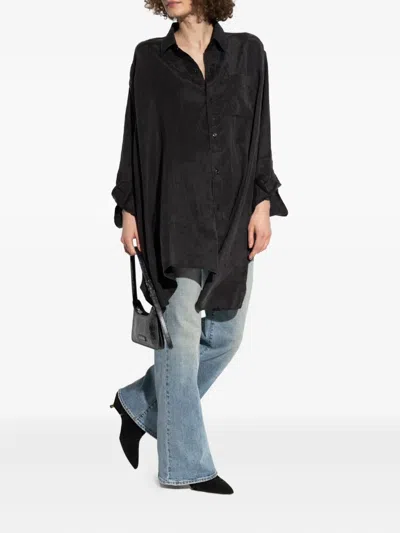 R13 Buttoned Shirt In Black