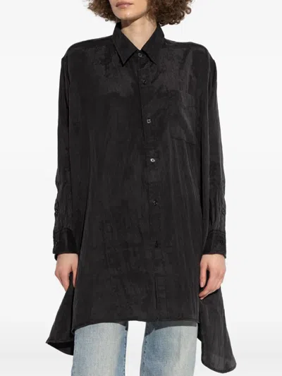 R13 Buttoned Shirt In Black