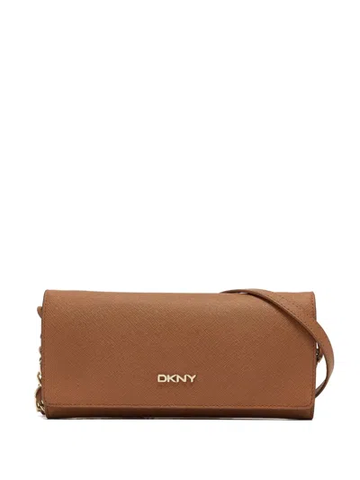 Pre-owned Dkny Vintage  Leather Shoulder Bag