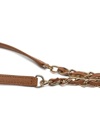 Pre-owned Dkny Vintage  Leather Shoulder Bag