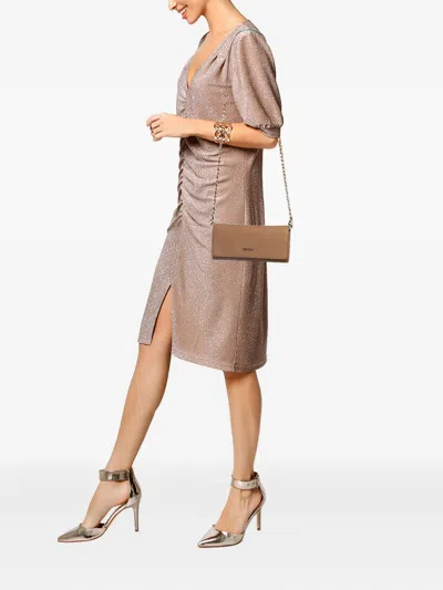 Pre-owned Dkny Vintage  Leather Shoulder Bag