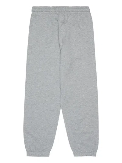 Diesel Pxgin Logo-patch Trousers In Gray