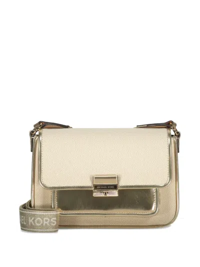 Michael Kors Bradshaw Metallic-panel Flap Shoulder Bag